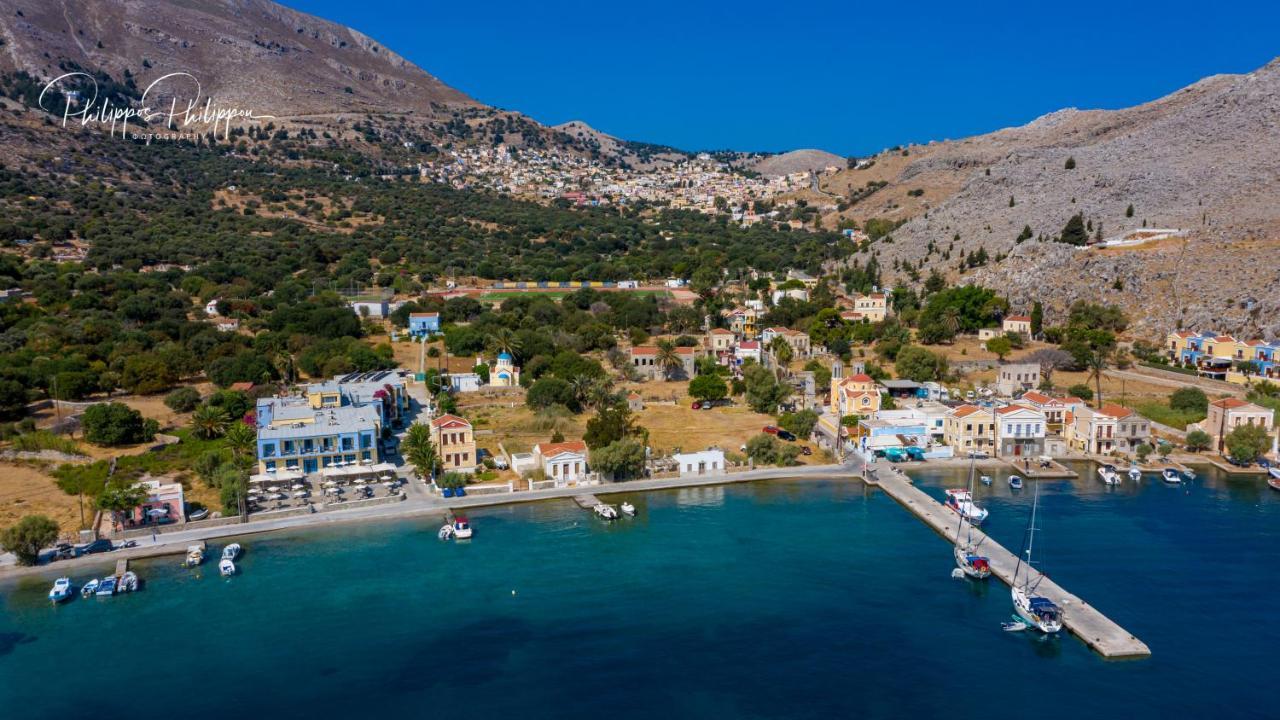 Pedi Beach Hotel Symi Exterior foto